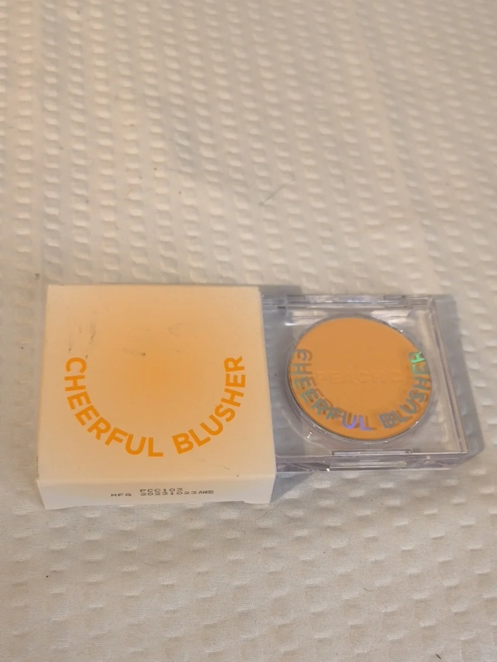 Peach C Kbeauty Cheerful Blusher Creamy Peach Blush In 03 Mangoful